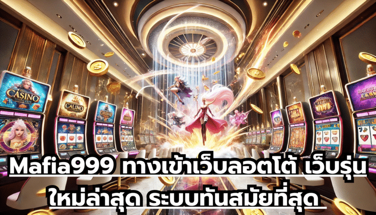 Mafia999 ทางเข้าเว็บลอตโต้ เว็บรุ่นใหม่ล่าสุด ระบบทันสมัยที่สุด สนุกได้ทุกที่ไม่เบื่อ